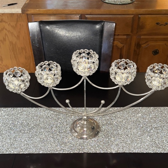 Source Unknown Other - Elegant Silver Candelabra